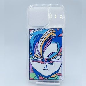 Hand painted iPhone 14 Pro max anime case